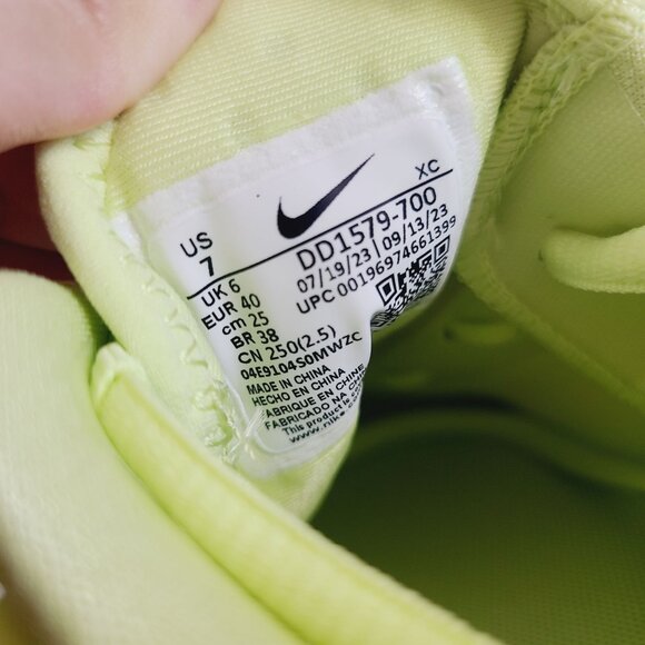NEW Nike Court Zoom Vapor Cage 4 Rafa Tennis Shoes DD1579-700 Size 7 Green main image 4